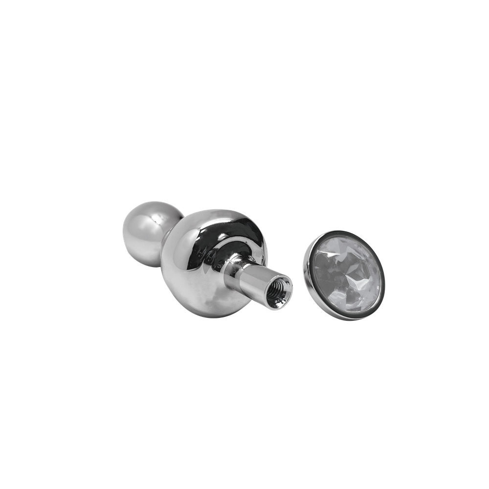 Анальная пробка Lollypop Double Ball White S 21070AL