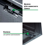 Ящик для хранения Prosperplast Rato Plus 290л антрацит