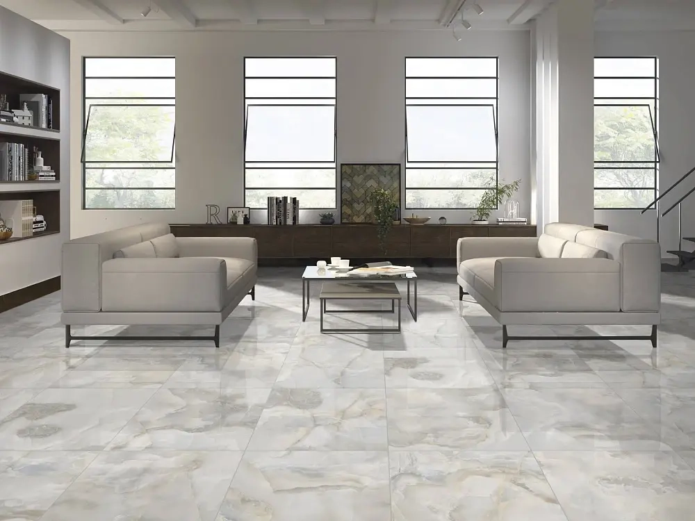 Керамогранит Primavera Honey Onyx Gris Polished 60x60 см (PR121)