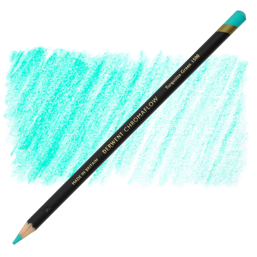 Derwent Chromaflow. 1500 Turquoise Green