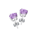 Серьги пусеты Lavander M