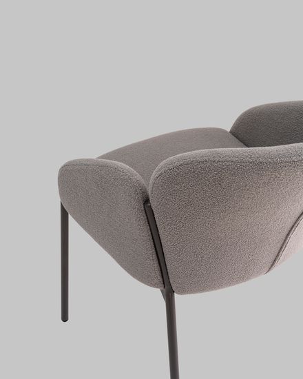 Стул обеденный Кирби серый