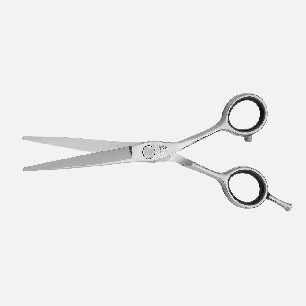 Прямые парикмахерские ножницы silver edition SE-08