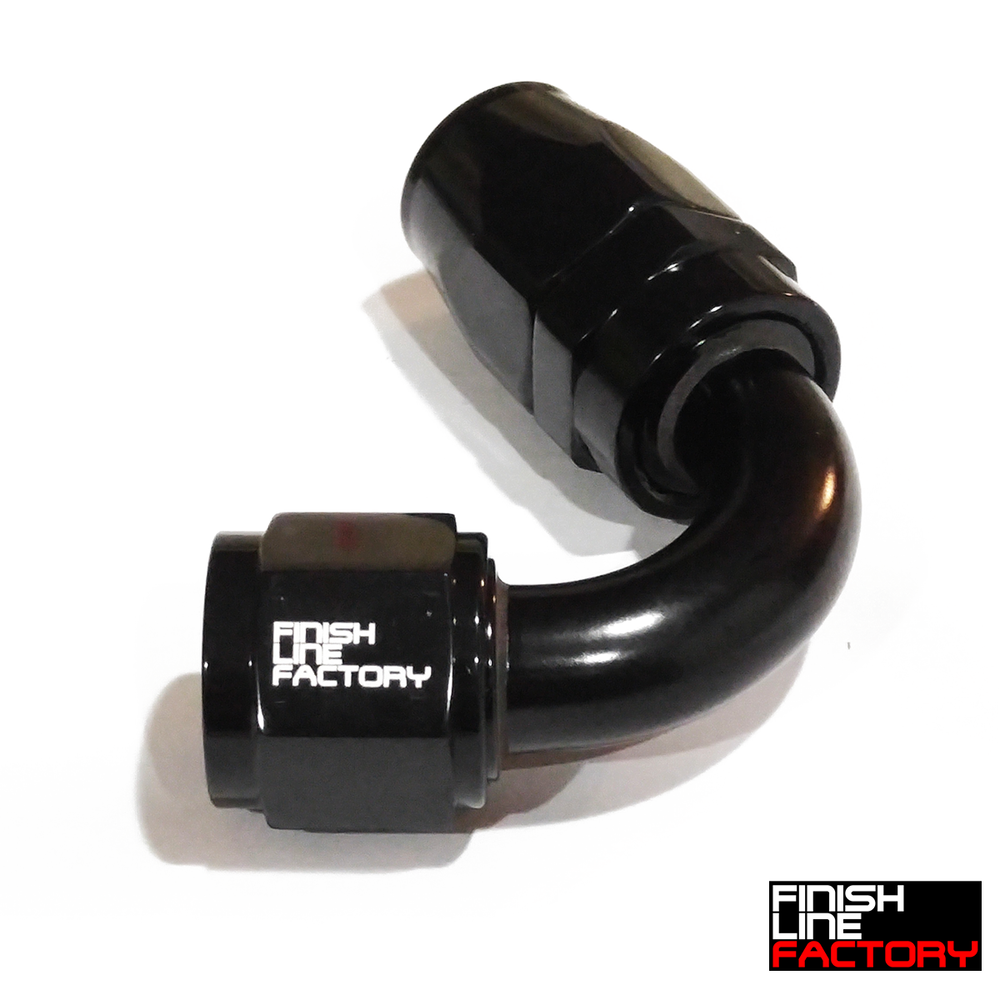 Алюминиевый фитинг Finishline 120º AN -06 Swivel