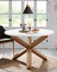 Стол Nori Ø120 см белый