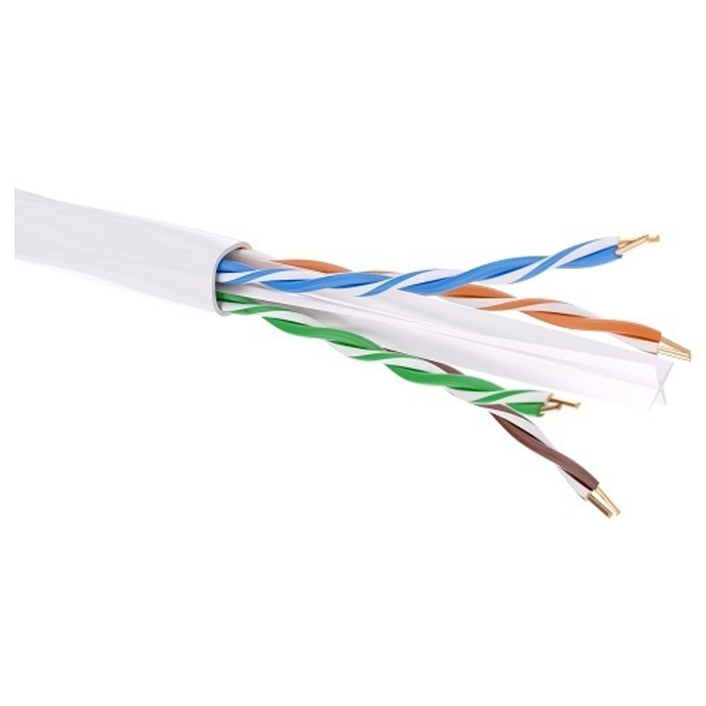 Кабель витая пара U/UTP 6 кат. 4 пары DKC RN6UUK02WH