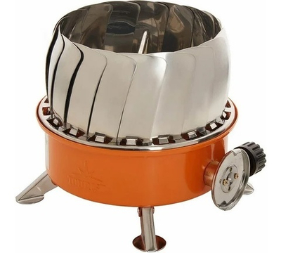 Плита газовая туристическая TULPAN-L ТМ-450 с ветрозащитой