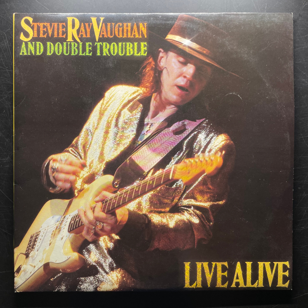 Stevie Ray Vaughan And Double Trouble ‎– Live Alive 2LP (Англия 1986г.)