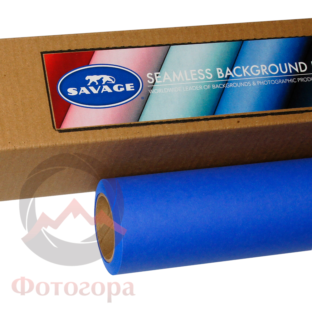 SA 58-12 STUDIO BLUE, бумажный фон 2,72х11м