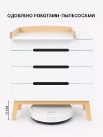 Комод RANT "INDY PRO" с органайзером 80 см. 4 ящика (арт.123) Cloud White