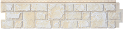 Панель фасадная "Екатерининский камень" - Слоновая кость