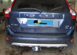 Фаркоп для Volvo XC60 2008-2012 Тип шара: A. Нагрузки: 2000/100 кг, VL 02