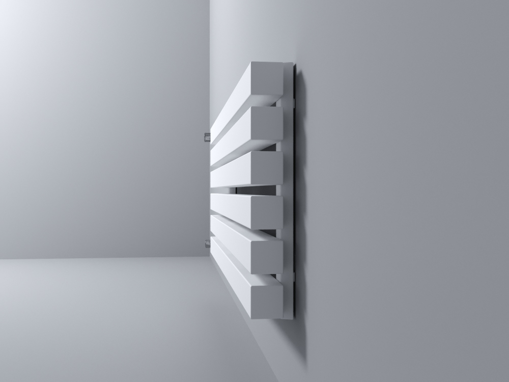 Горизонтальные дизайн-радиаторы Q60 2000мм с нижним подключением