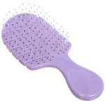 Расческа массажная продувная «ЛОТОС», цвет фиолетовый, 6,3*14см (пластиковая коробка)