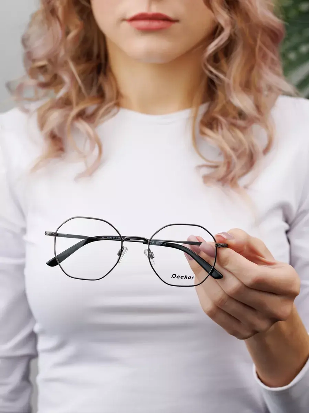 Оправа для очков женская брендовая металл