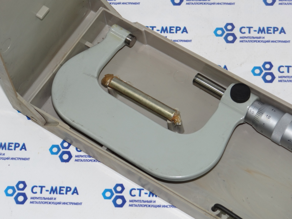 Микрометр МК-75 (50-75мм) ц/д 0.01мм. Кл.2. ГОСТ 6507-90
