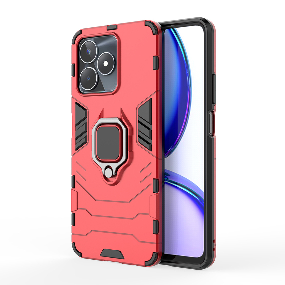 Противоударный чехол с кольцом Panther Case для Realme C53