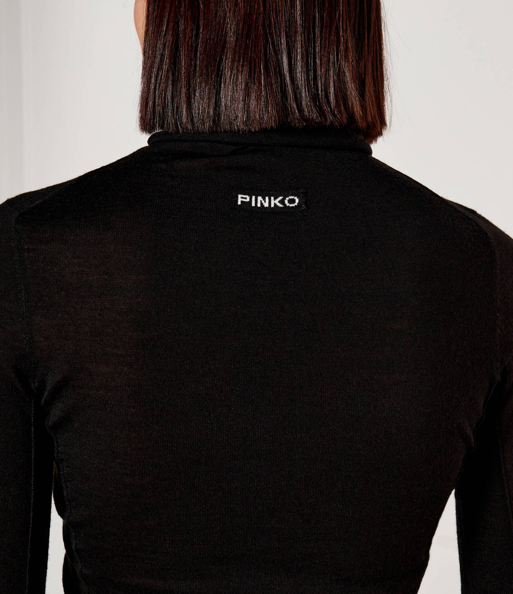 Шерстяной гольф SACRO DOLCEVITA Pinko - черный(104396 A27S)