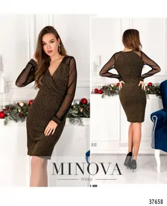 Платье 2157-золото Minova