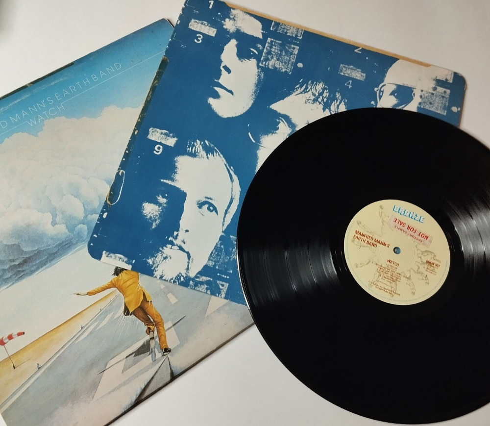 Винтажная виниловая пластинка LP Manfred Mann Earth Band Watch (UK 1978) Chicago Institute