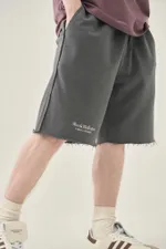 Шорты Called a Garment Rocks peach cotton дымчатые