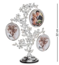 CHK-202 Фоторамка «Цветущее дерево» (на 3 фото: 5х7)