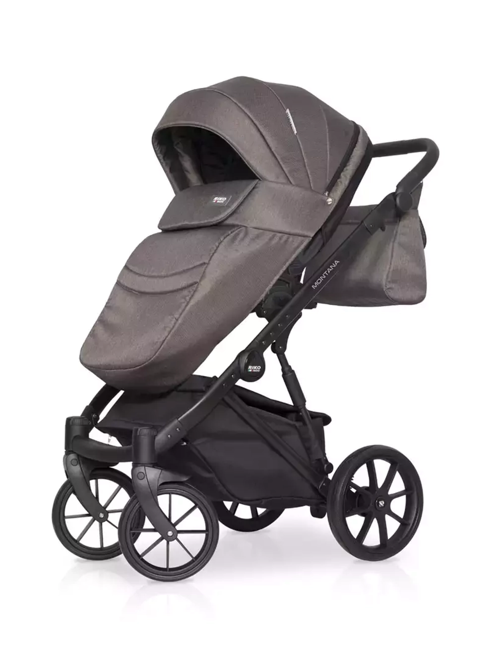 Коляска MONTANA (2 в 1) (RIKO BASIC) 01 коричневый