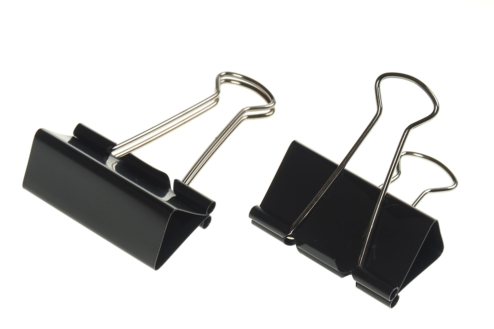 Зажим для бумаг металлический 51мм черный 12шт/уп Attache Economy цена за 1шт