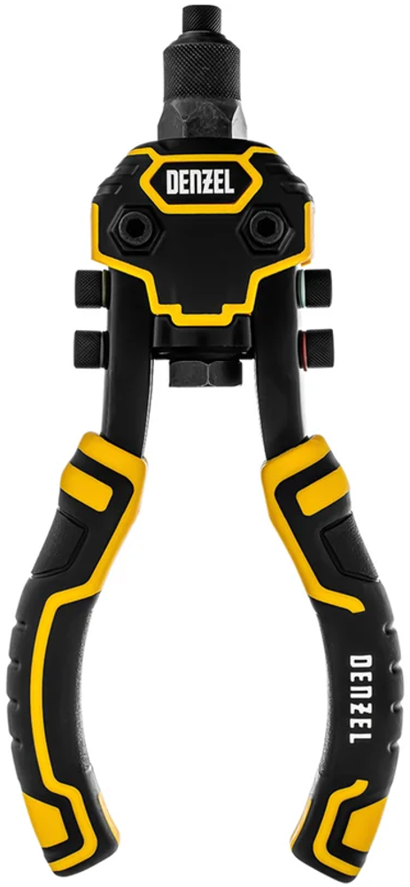 Заклепочник двуручный (заклепки 2,4-3,2-4,0-4,8-6,4мм) Дензел 40500