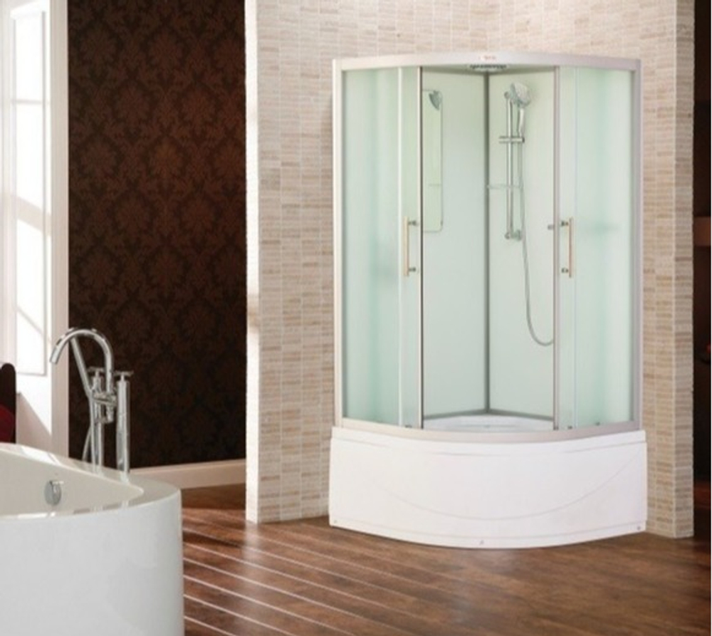 Душевая кабина Esbano (Эсбано) EST-80CRB, с высоким поддоном, 80х80х210