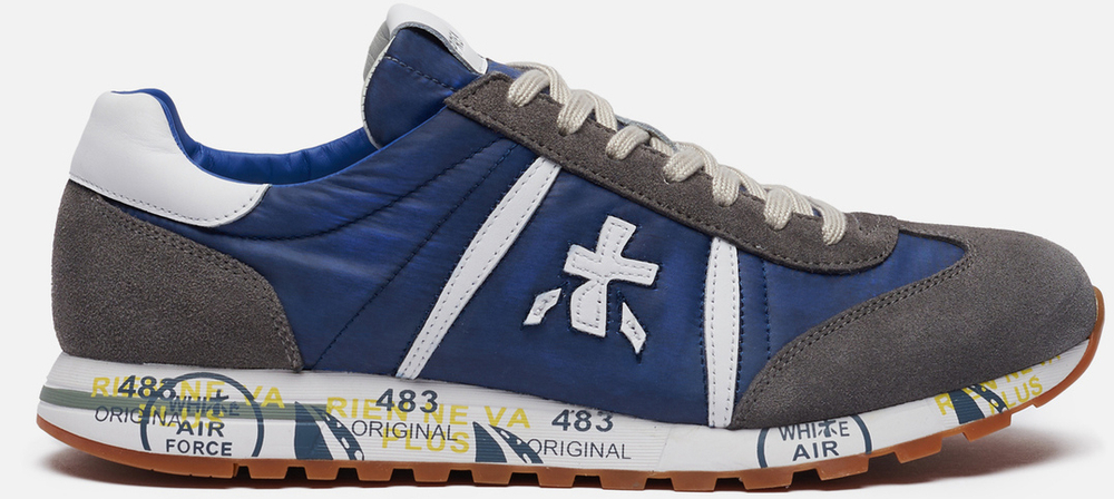 Premiata Lucy 4573 Синие с серым