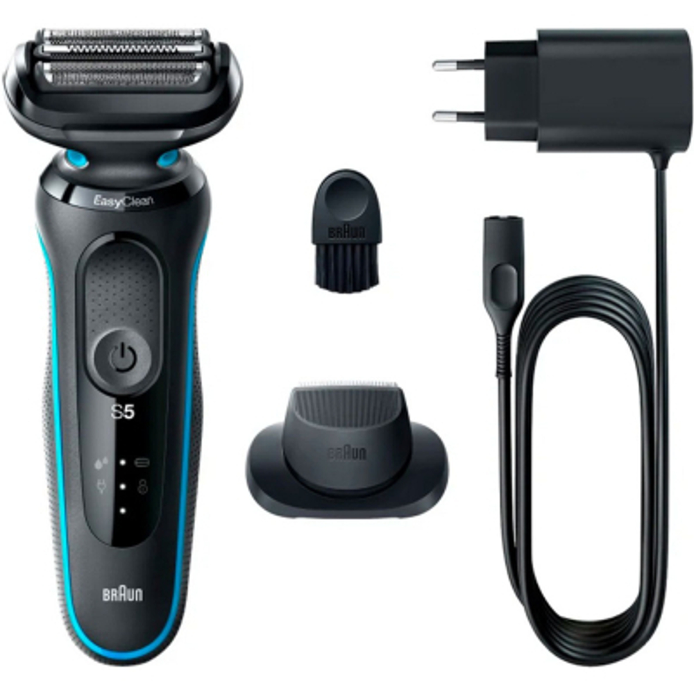 Электробритва мужская Braun Series 5 51-M1200s бирюзовый