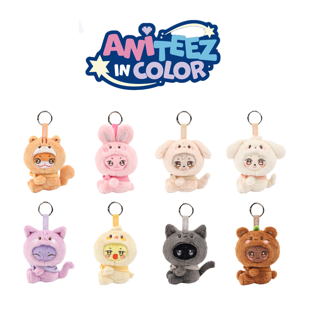 Мерч ANITEEZ IN THE COLOR - ANITEEZ X TINY PLUSH KEYRING [Плюш-брелок]