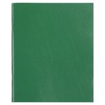 Тетрадь 96л, А5, бумвинил, клетка, Staff, зеленая