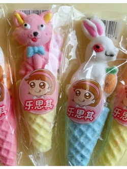 Маршмеллоу на палочке забавные Зверушки 35 г * 24 шт