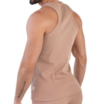 Коричневая мужская майка Spirit Tank Top (Размер: S) (Цвет: коричневый)