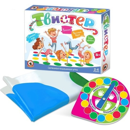 Игра настольная "Твистер" , поле 120*180см 5+