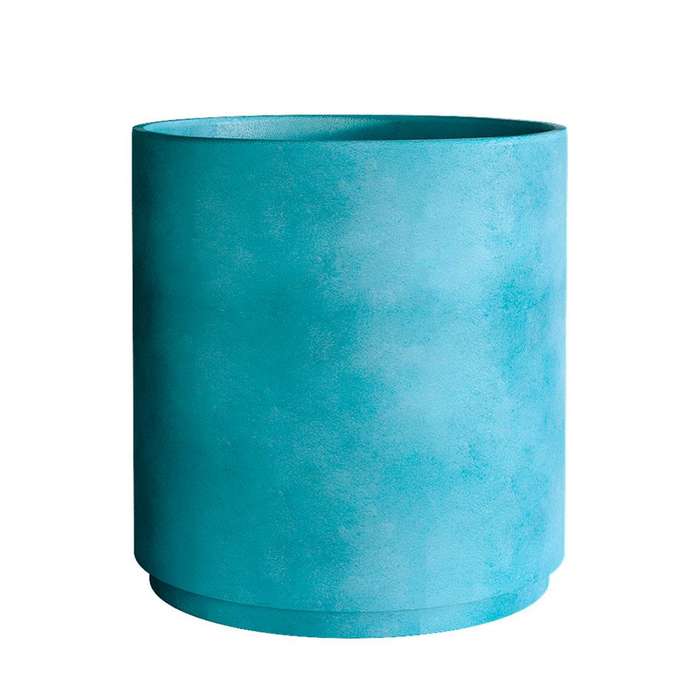 Кашпо CYLINDER XL CLOUDY BLUE D100 H105