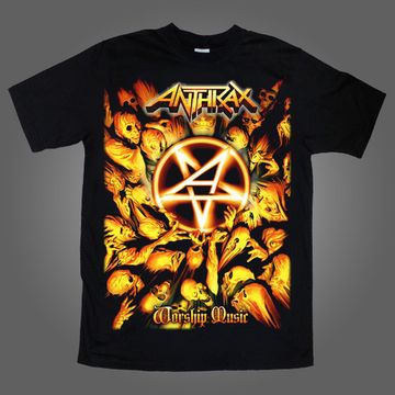 Футболка Anthrax Worship Music