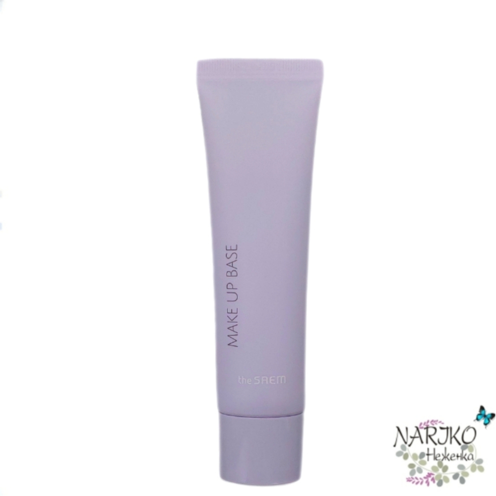 База под макияж THE SAEM Lavender Saemmul Airy Cotton Make Up Base 02, 30 мл.