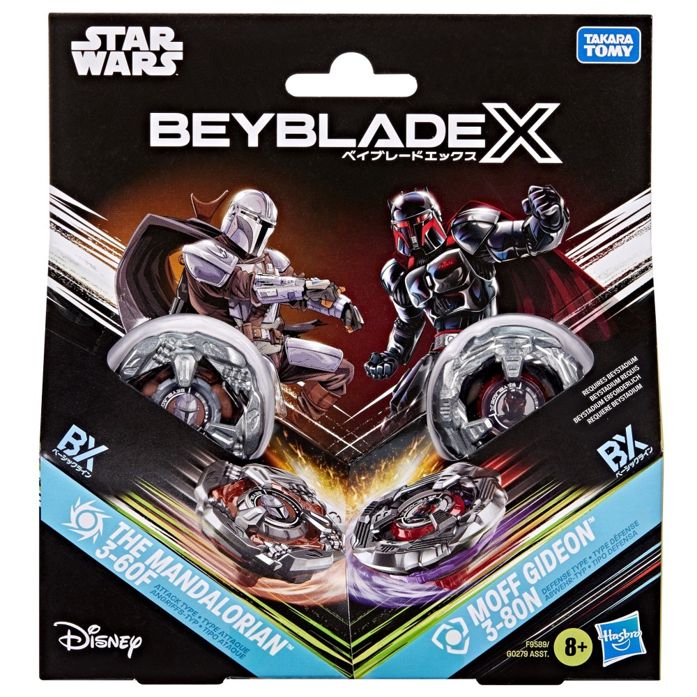 Игровой набор Hasbro Beyblade X Star Wars Mandalorian F9589 vs Moff Gideon F9589 — фото 2
