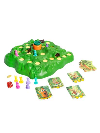 Игра настольная "Погоня за морковкой" Aктив time
