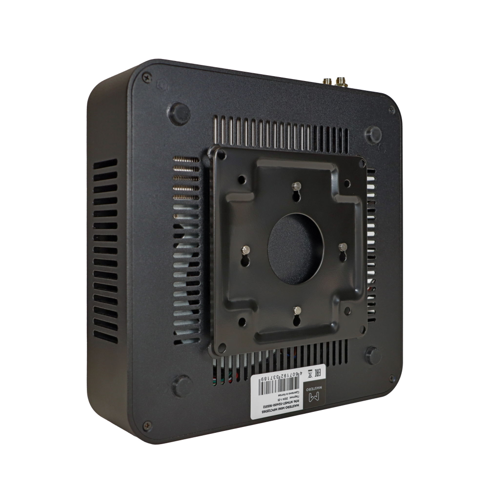 Неттоп Mastero Base, Intel i3-12100, 8Гб RAM, W11Pro, Retail, SSD 256Гб M.2 NVMe, BT5.0, Wi-Fi 6 (NTMST-I12100-8S256WP)