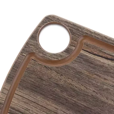 Доска разделочная с желобом 15х22см ComposeEat Fashion дуб мореный