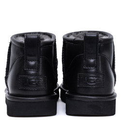 UGG Classic Ultra Mini Leather Black