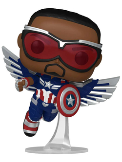 Фигурка Funko POP! Bobble Marvel Captain America BNW Captain America (Exc) (1381) 77597