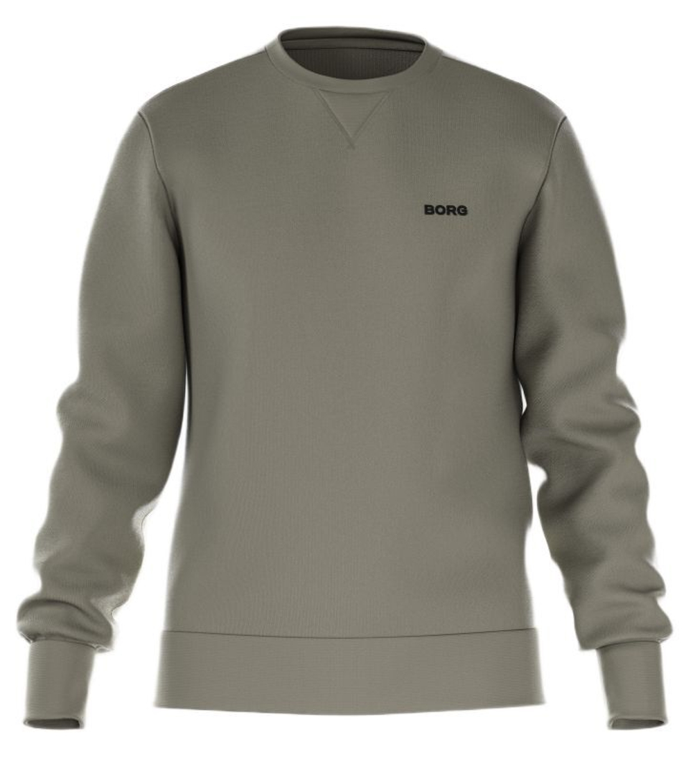 Мужская теннисная кофта Bjorn Borg Essential 4 - vetiver