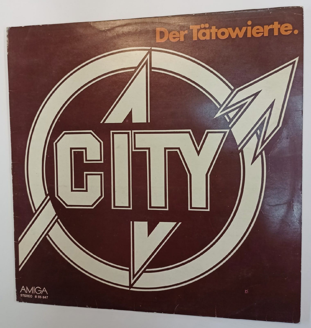 Винтажная виниловая пластинка City Der Tatowierte (GDR 1979)