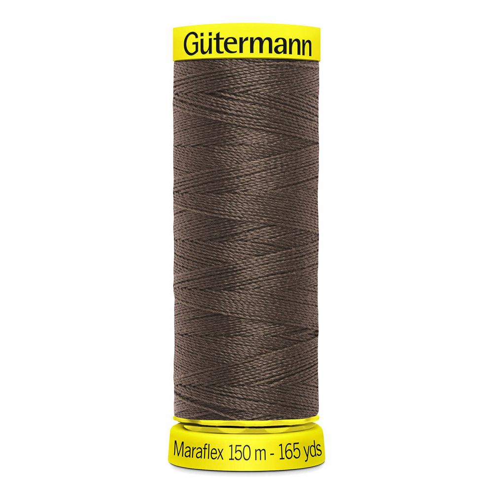 Нитки для трикотажа Gutermann Maraflex 120 (150 метров), 5 кат. | 446 сигнальный коричневый