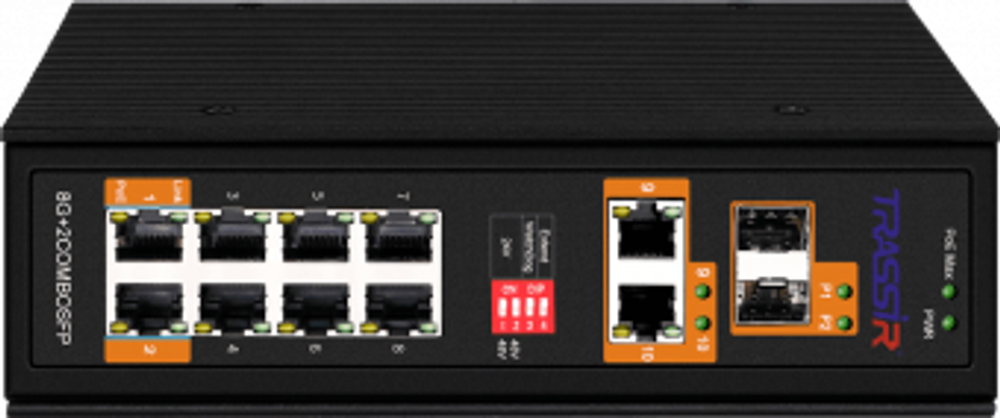 TR-NS15122S-300-8POE Коммутатор с PoE